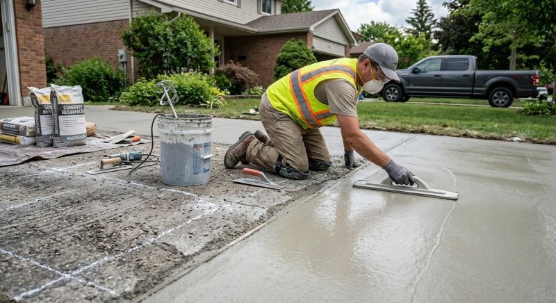 Slab Resurfacing in West Des Moines, IA