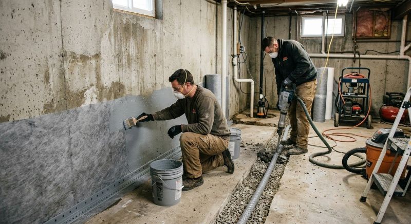 Basement Waterproofing in Tuscaloosa, AL